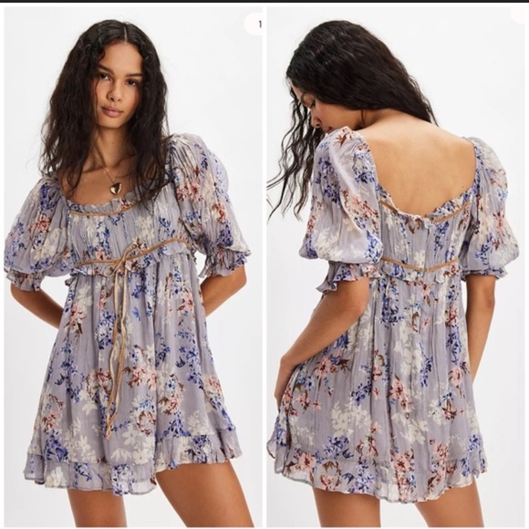 NWT Free People Marney Mini Dress - Picture 1 of 4